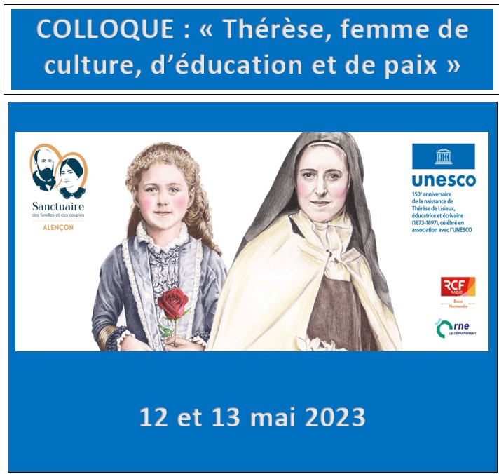 Commémoration du 150 ème anniversaire Thérèse de Lisieux