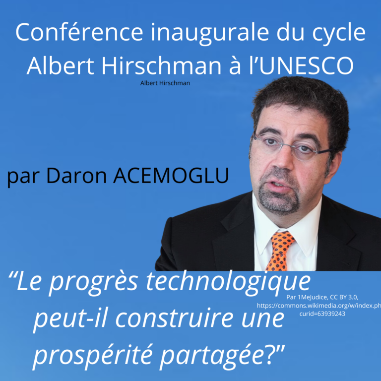 Le progrès technologique peut-il construire une prospérité partagée ?