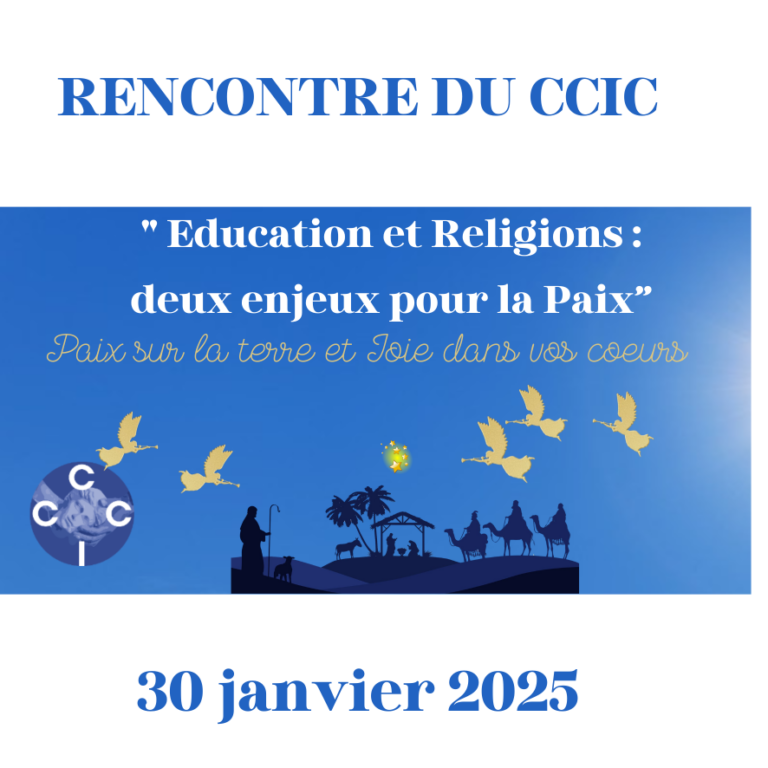 Conférence « Education et Religion : deux enjeux pour la Paix » et échange des vœux