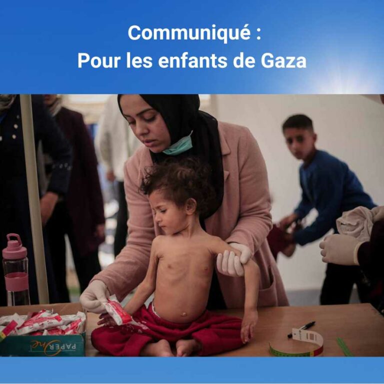 GAZA, l’insoutenable, la faim tue.