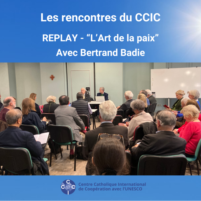 Une conférence dans l&rsquo;air du temps : L&rsquo;art de la paix, par Bertrand Badie