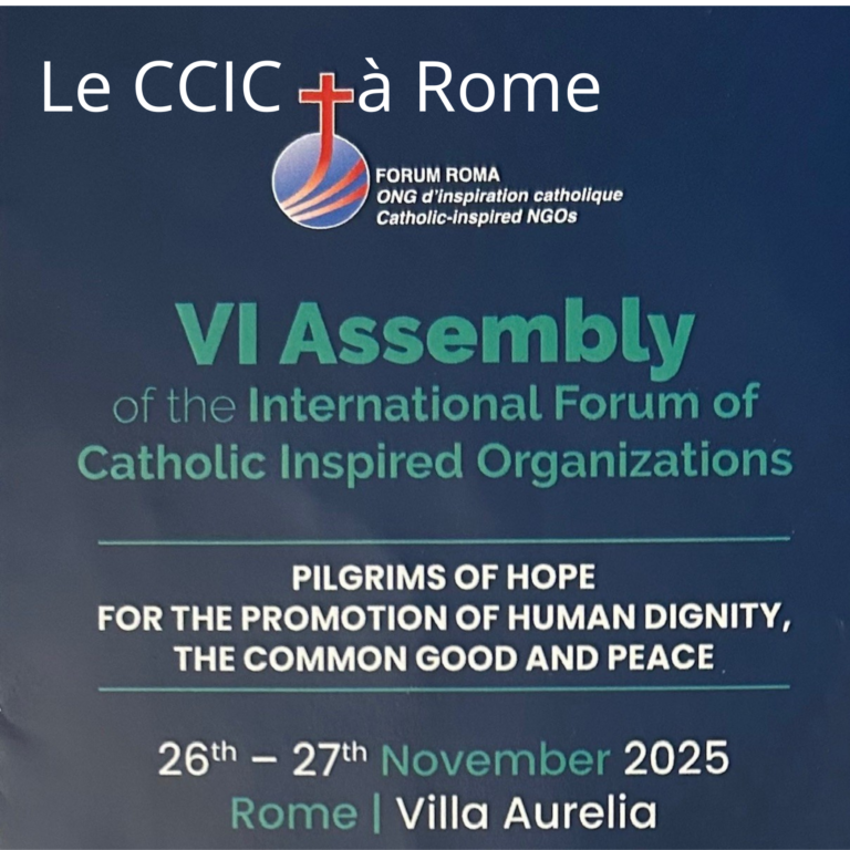Echos de l&rsquo;Assemblée à Rome du Forum International des ONG d’inspiration catholique