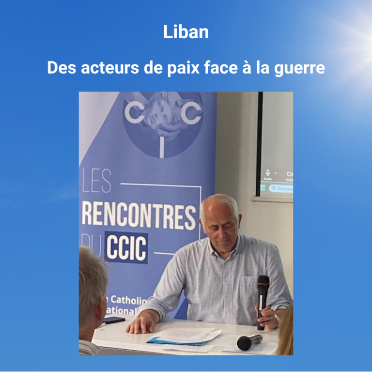 Liban – Des acteurs de paix face à la guerre