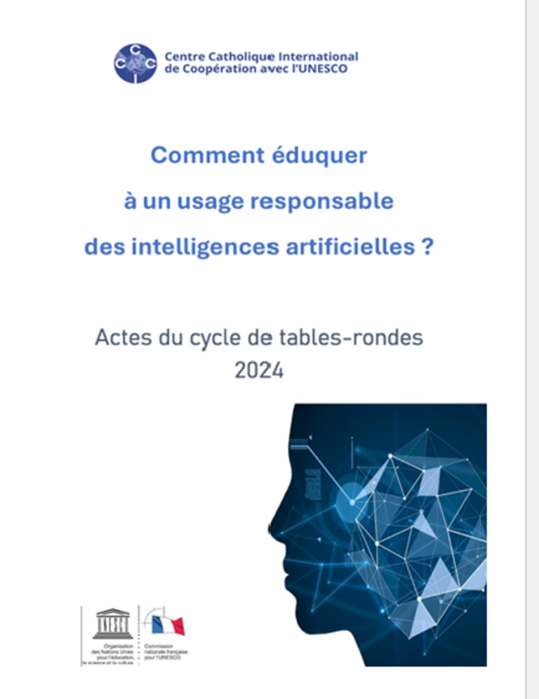 Comment éduquer à un usage responsable des intelligences artificielles ? Actes du cycle de tables-rondes 2024